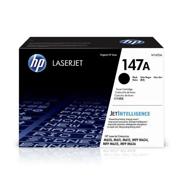 HP 147A Original LaserJet Toner Cartridge (W1470A) - Black