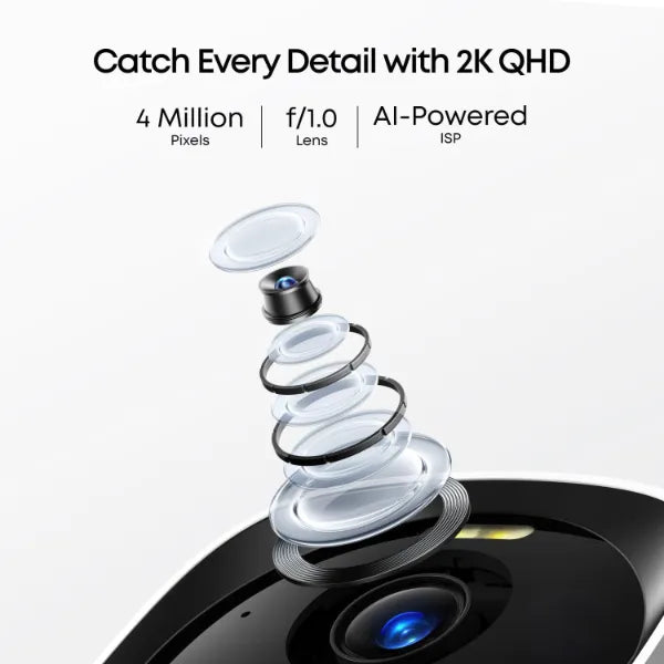 Eufy E40 Essential Add On Security Camera (T8144T21) - White