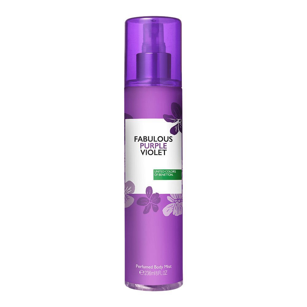 Benetton Fabulous Purple Violet Body Mist 236Ml - AllurebeautypkBenetton Fabulous Purple Violet Body Mist 236Ml