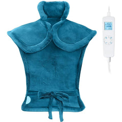 kibhous Heating Pad for Back, Neck, and Shoulders – 24" x 33" Heating Vest with 6 Adjustable Heat Levels, Fast Heating, & Auto Shut-Off