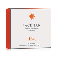 TanTowel Face Tan Self-Tan Anti-Aging Towelette, 15-Pk.