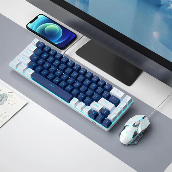 MageGee Mk-Box Wired Mechanical Gaming Keyboard with LED Backlit