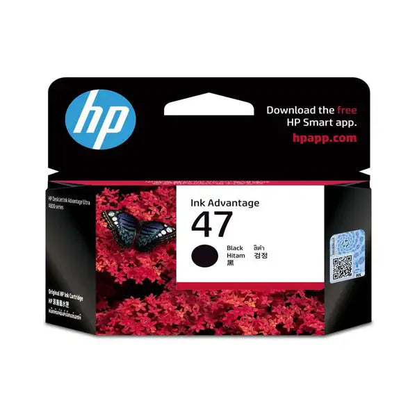 HP 47 Original Ink Advantage Cartridge (6ZD21AE) - Black