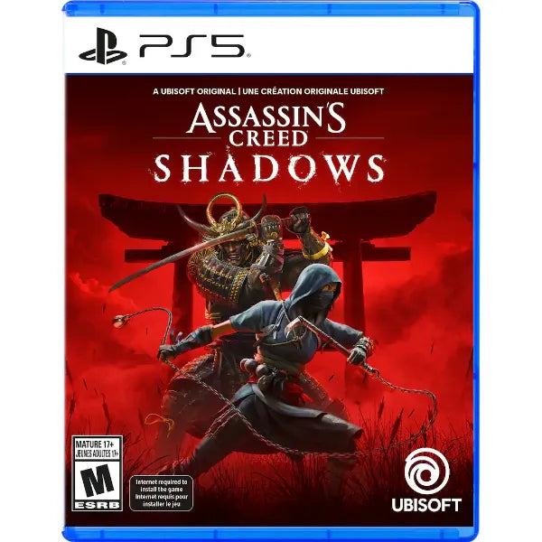 Ubisoft Assassin’s Creed Shadows Video Game For PS5
