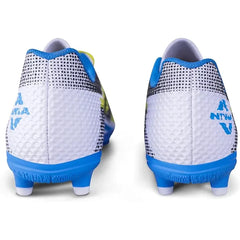Nivia Dagger men's Football Studs  White-Blue 42 EU