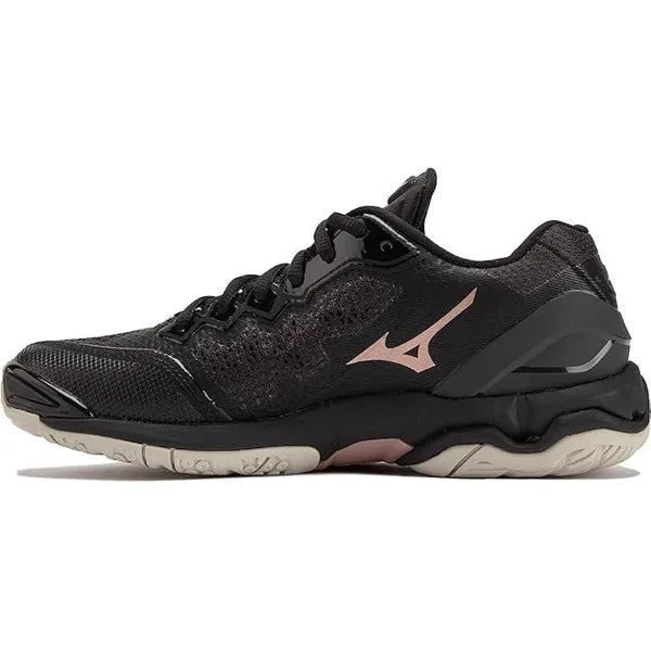 Mizuno Women Wave Stealth Netball Shoes Black 46 EU