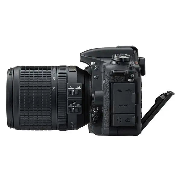 Nikon D7500 DSLR With AF-S DX NIKKOR 18-140mm VR Lens 20.9MP, Built-in Wi-Fi and Bluetooth