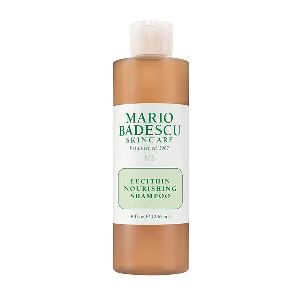 Mario Badescu Lecithin Nourishing Shampoo | Hydrating and Moisturizing Shampoo for Men & Women with Jojoba Oil & Lecithin | Helps Restore Dry, Damaged & Color-treated Hair