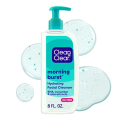 Clean & Clear Morning Burst Hydrating Facial Cleanser with BHA