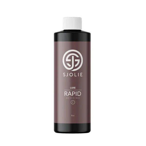 SJOLIE Rapid Spray Tan Solution - Luxe Ultra One Hour Express Tan - Violet Base | Sunless Tanner for a Quick-Drying, Ultra Dark Glow