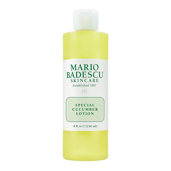 Mario Badescu Special Cucumber Lotion | Non-Drying & Non-Irritating Facial Toner for Removing Excess Oil & Drying Up Breakouts | Revitalizing, Clarifying Astringent for Face