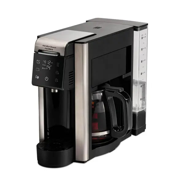 Hamilton Beach FlexBrew Advanced Black 12-Cup Drip Coffee Maker