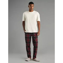Checked Pyjamas with Pockets - Red