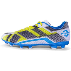 Nivia Dagger men's Football Studs  White-Blue 42 EU