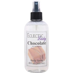 Eclectic Lady Chocolate Body Spray, Body Mist for Women with Clean, Light & Gentle Fragrance, Cologne with Soft, Subtle Aroma For Daily Use