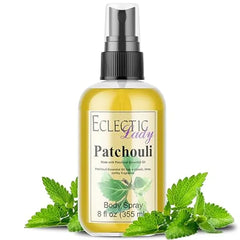 Eclectic Lady Body Spray Women, Patchouli Body Mist with Long Lasting Fragrance, Earthy & Clean Scent Reminiscent of the 1960s & 70s, Light, Subtle Perfume with Wood Notes, 100% Paraben Free