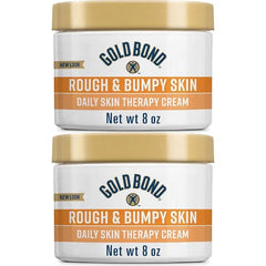 Gold Bond Ultimate Rough & Bumpy Daily Skin Therapy, 8 Ounce, Helps Exfoliate and Moisturize to Smooth, Soften, and Reduce The Appearance and Feel of Bumps and Rough Skin Patches