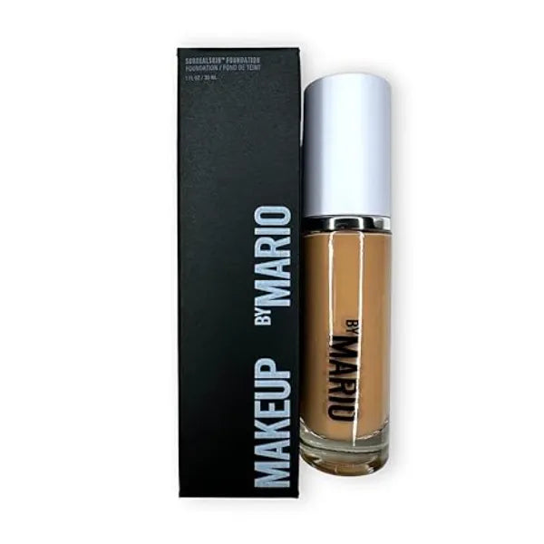 MAKEUP BY MARIO SurrealSkin Liquid Foundation, Liquid Formula, Vegan, Long wearing coverage, Hydrating, Natural Finish, Size 30 mL