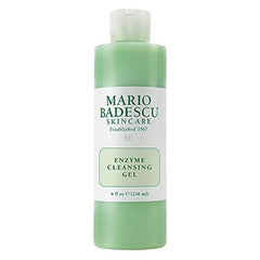 Mario Badescu Enzyme Cleansing Gel Face Wash, Oil-Free Facial Cleanser with Papaya Enzyme & Grapefruit Extract, Exfoliating Skin Care for All Skin Types, Removes Excess Oil & Impurities