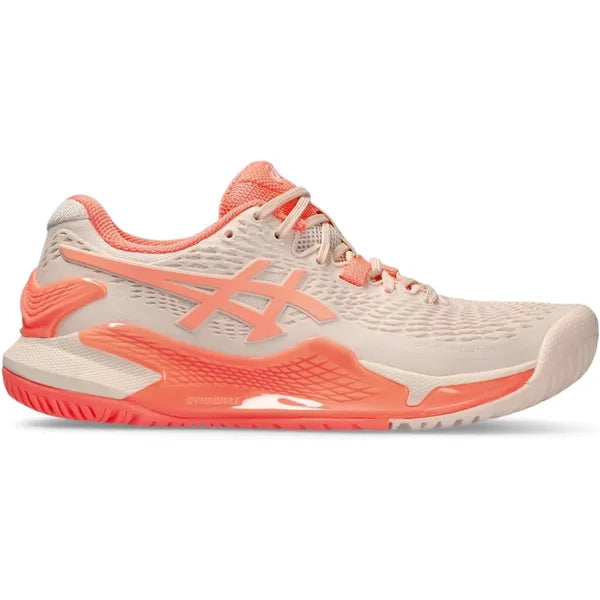 Asics Women's Gel-Resolution 9 Tennis Shoes  Pearl-Pink 42 EU
