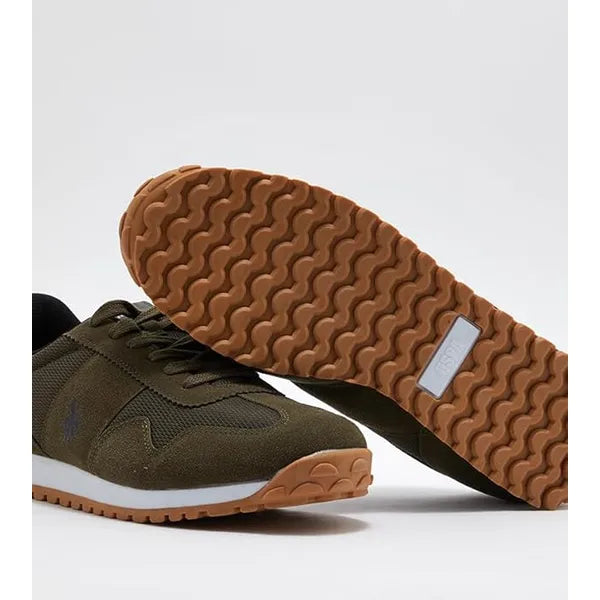 U.S. Polo Assn. Mens 3M DORIS 3FX Lace- Up Low Top Sneakers