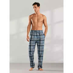 Max Fashion Checked Pyjamas - Blue
