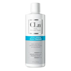CLn Acne Cleanser-Facial Cleanser with 0.5% Salicylic Acid to Eliminate Blackheads & Breakouts, Oil-Free & Fragrance-Free