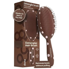 FRAMAR Chocolate Hair Brush Detangler, Wet Hair Brushes For Women