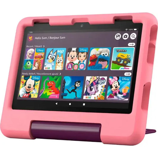 Amazon Fire HD 8 Kids (12th Gen, 2024) Wi-Fi Tablet With Disney Princess 32GB - Black