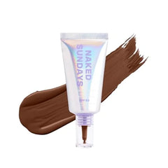 Naked Sundays BeautyScreen SPF 50 Mineral Peptide Foundation Tint, 2-in-1 Skin Tint & Mineral Sunscreen | Radiant, Buildable Coverage, Acne-Safe, Infused with Peptides