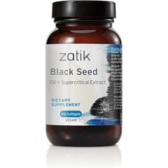 Zatik Naturals Black Cumin Seed Oil Collection – USDA Organic, Cold-Pressed, Unrefined | High EFAs Immune Support | Liquid Oils & Vegan Softgels