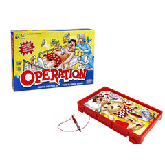 Hasbro Gaming - Operation Electronic Board Game with Doctor Cards and Funny Ailments | Kids Board Games | Ages 6+ | 1+ Players | Funny Board Games for Kids | Kids Gifts