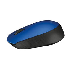 Logitech M171  Wireless Mouse Optical Ambidextrous Blue  (910-004640)