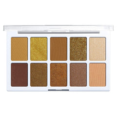 Wet n Wild Color Icon 10 Pan Palette, Eyeshadow Palette, 10 Richly Pigmented Colors For Everyday Makeup, Long Lasting And Easy To Blend Formula, Call Me Sunshine, 0.42 Ounce (Pack of 1)