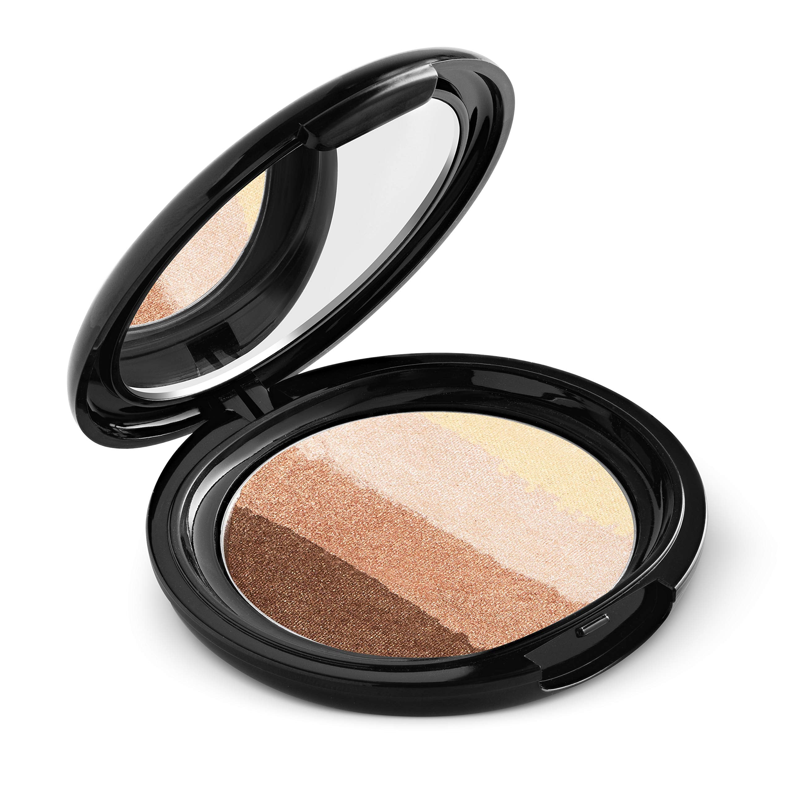 (Sun Lines) - Jolie Colour Lines Pressed Bronzing Powder 14g (Sun Lines)