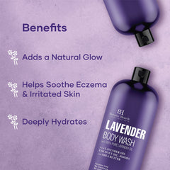 BOTANIC HEARTH Lavender Body Wash for Women & Men and Shower Gel