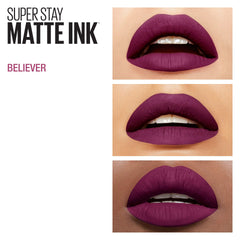 Maybelline SuperStay Matte Ink Liquid Lipstick, Believer, Pack of 2
