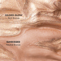 Cover FX Custom Bronzer Drops Gilded Glow 1 Fl Oz - Customizable Liquid Contour Bronzer Makeup - Weightlessly Blends with Other Skincare Products for a Sun-Kissed and Radiant Glow