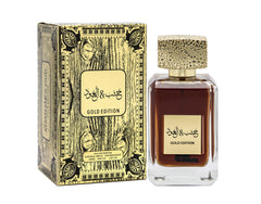 MY PERFUMES Arabiyat Khashab & Oud Gold Edition Eau De Parfum for Unisex, 100ml