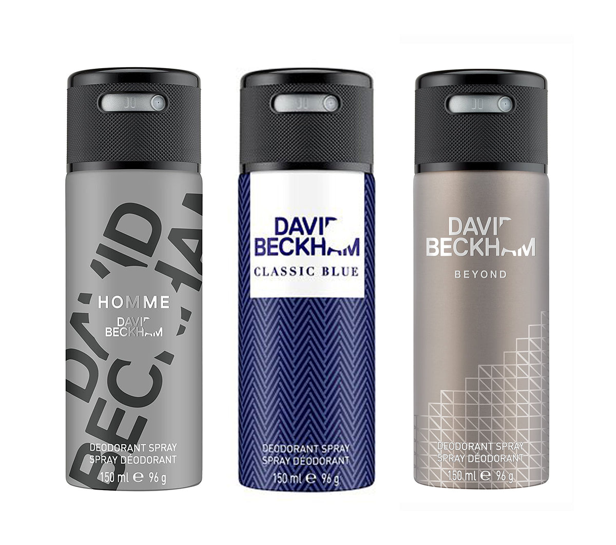 David Beckham Homme & Classic Blue & Beyond - Pack of 3