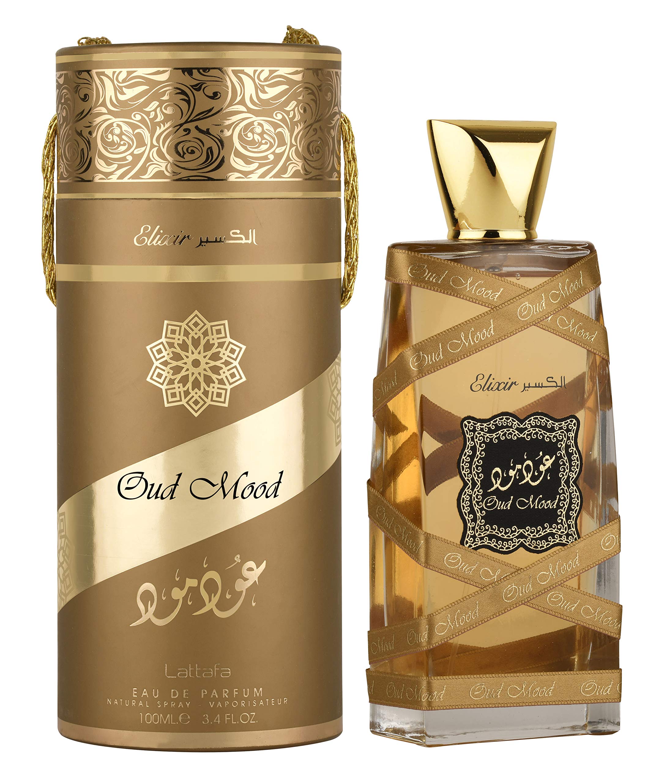 Lattafa Perfumes Oud Mood Elixir EDP Perfume for Unisex - 100ml