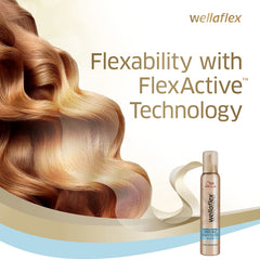 WELLAFLEX FLEXIBLE EXTRA STRONG HOLD MOUSSE (Pack of 2)