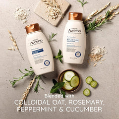 Aveeno Scalp Soothing Fresh Greens Blend Conditioner, peppermint, 12 Fl Oz (Pack of 2)