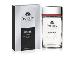 Yardley London Sport Perfumed Gift Set - EDT 100ml + Body Spray 150ml | Luxurious Unique Scent For Gents | Marine, Musk, & Amber