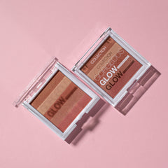 Collection Cosmetics Gorgeous Glow Blush Block, Blush Powder Kit, 9g