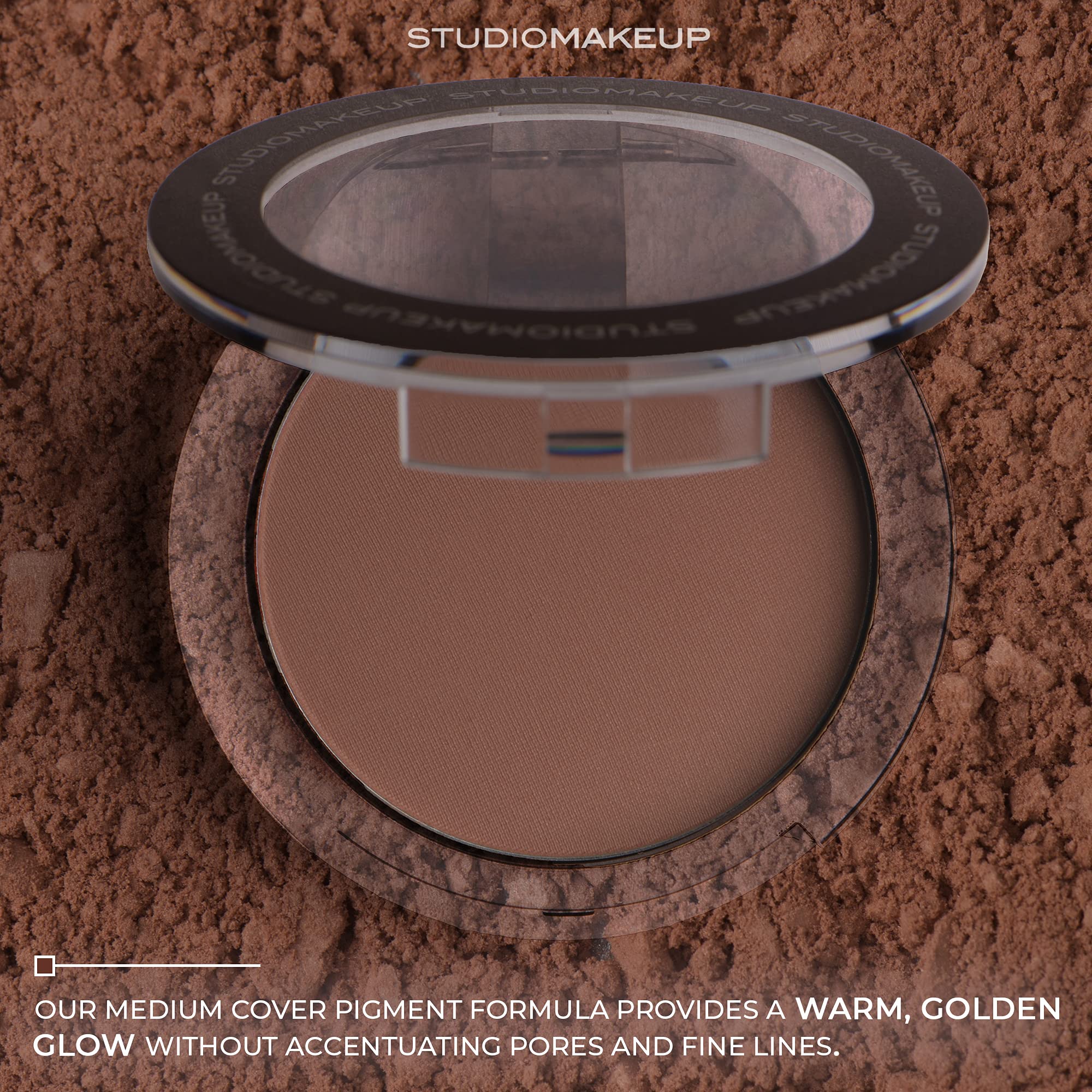 Sun Touch Bronzing Powder for Sun Kissed Face (Light Shade) – Natural Bronzer Palette w/Light-Diffusing Pigments – Even Coverage Bronzer Powder - Makeup Bronzer - Suitable for All Skin Types