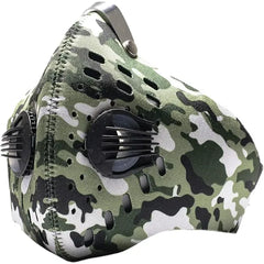 ECO-GEAR Anti Pollution Face Mask with Military Grade Protection | Anti Smoke, Exhaust Gas, Dust & Pollen