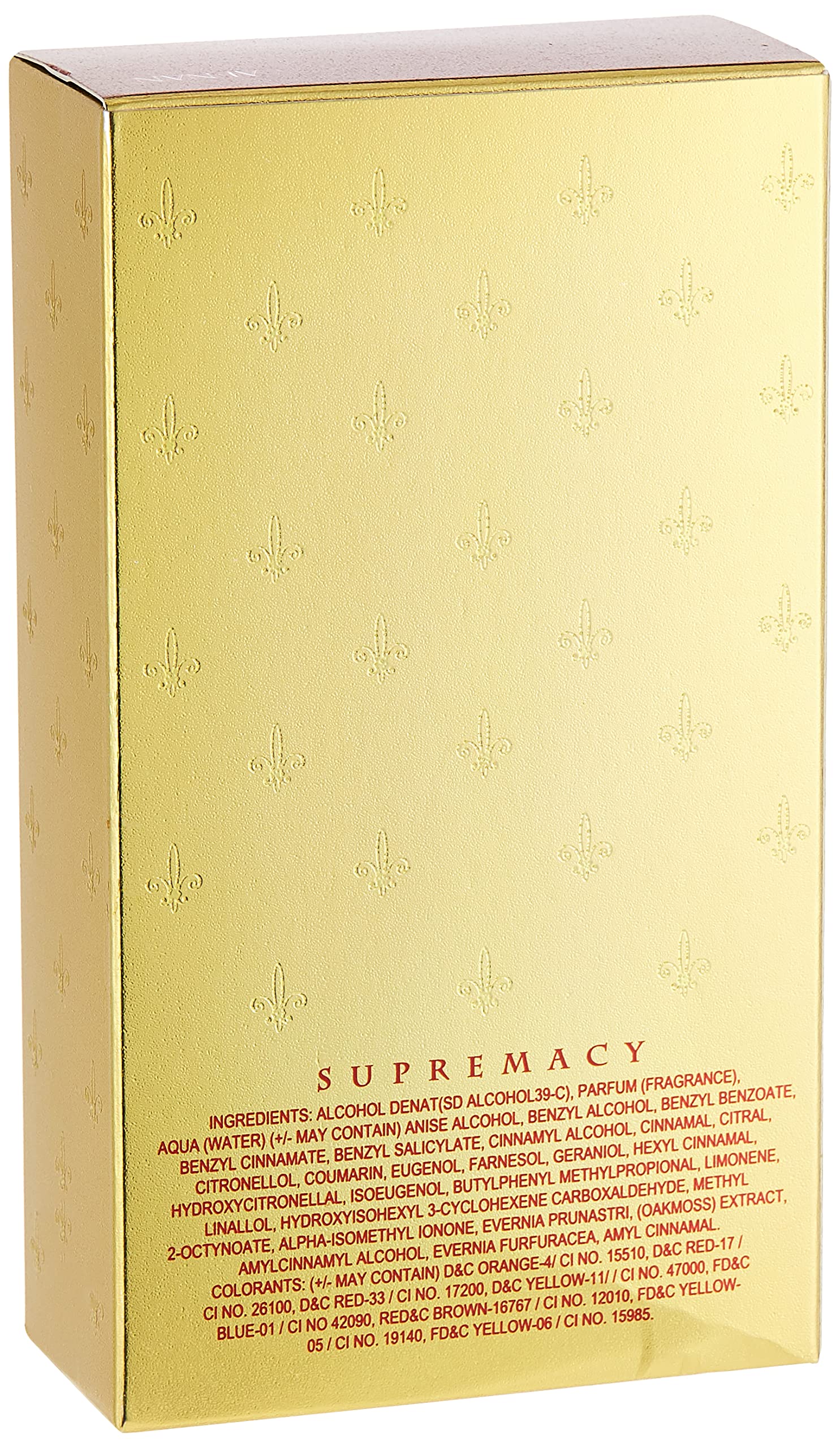 Afnan Supremacy Gold Eau De Parfum For Unisex, 100 ml