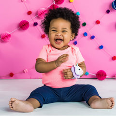 Bright Starts Rattle & Teethe Wrist Pals™ Toy - Unicorn & Llama, Piece of 1