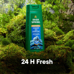 Irish Spring Moisture Blast Body Wash for Men, 20 oz
